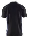 Afbeeldingen van Blåkläder/Poloshirt piqué/3324/Zwart/Grijs/L
