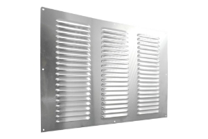 Afbeeldingen van SCHOEPENROOSTER VLAKKE PLAAT 400X300MM ALU.