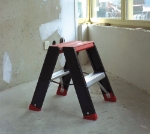 Afbeeldingen van Taurus dubbel oploopbare trap TDO 2 x 2 zonder beugel