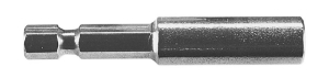 Afbeeldingen van 1/4" magneet bithouder tbv. 1/4" bits Met C-ring uit 1 stuk L=73mm
