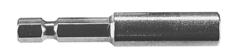 Afbeeldingen van 1/4" magneet bithouder tbv. 1/4" bits Met C-ring uit 1 stuk L=73mm