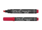 Afbeeldingen van Pica 521/40 Perm. Marker 2-6mm beitel rood