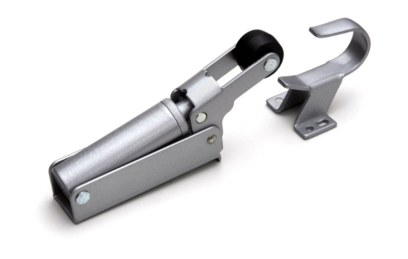 Afbeeldingen van Deuropvanger zw 2 vaste sluitsnelheid, zilver