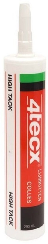 Afbeeldingen van 4Tecx High tack zwart 290ml