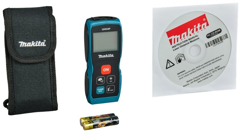 Afbeeldingen van Makita LD050P Laser afstandsmeter 50 meter