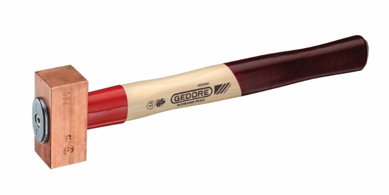 Afbeeldingen van Gedore Koperen hamer ROTBAND-PLUS 1000 g