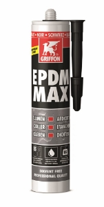 Afbeeldingen van Griffon EPDM Max Zwart Koker 465 g NL/FR/EN/DE