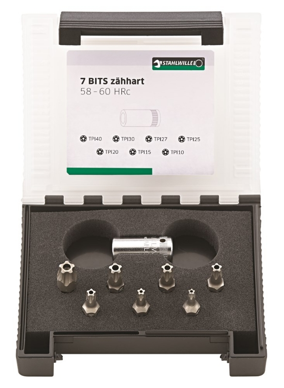 Afbeeldingen van Stahlwille Bitset 8d 5-ster 1204/8N