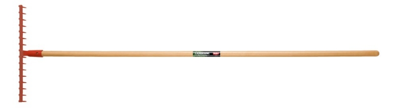 Afbeeldingen van Polet Tuinhark +steel gebogen 16tnd