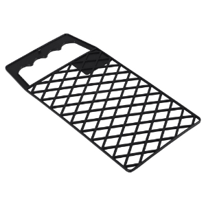 Afbeeldingen van Copenhagen Pro verfrooster, klein, 12 x 23 cm, zwart kunststof, t.b.v. 10 cm rollers.