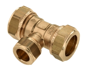 Afbeeldingen van BONFIX 825810 knel verloop T-stuk 15 x 12 x 15