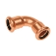 Afbeeldingen van BONFIX 832915 M-Press koper water bocht 90° 22 x 22