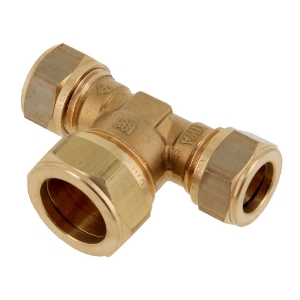 Afbeeldingen van BONFIX 825805 knel verloop T-stuk 12 x 15 x 12