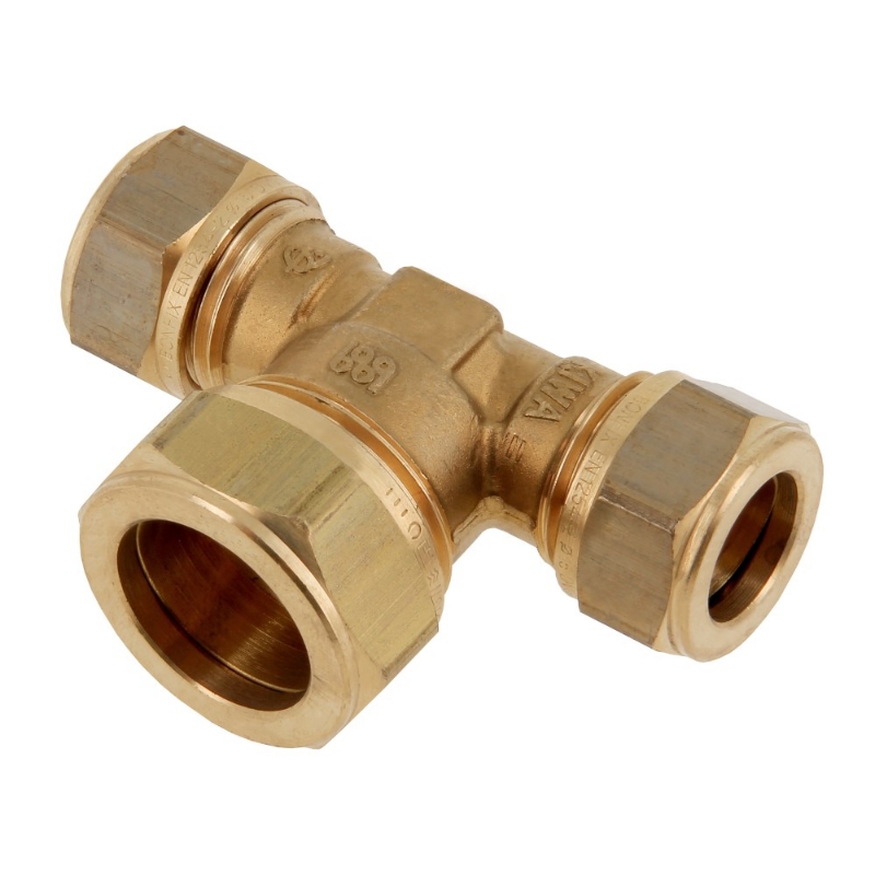 Afbeeldingen van BONFIX 825805 knel verloop T-stuk 12 x 15 x 12