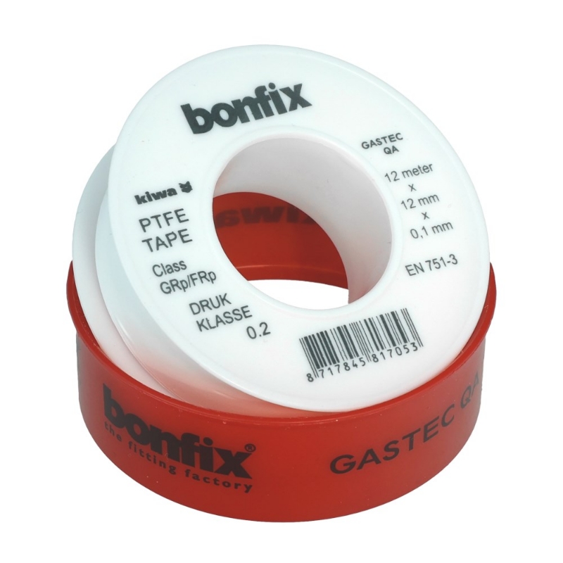 Afbeeldingen van BONFIX 827010 PTFE afdichtingstape 12 meter