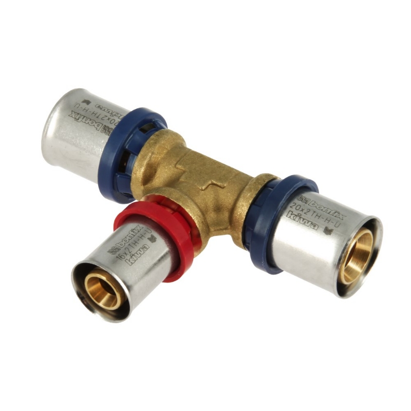 Afbeeldingen van BONFIX 837405 alu-pers Verloop-T 20 x 16 x 20