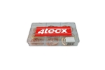 Afbeeldingen van 4Tecx Assortiment afdichtringen koper 92-deli