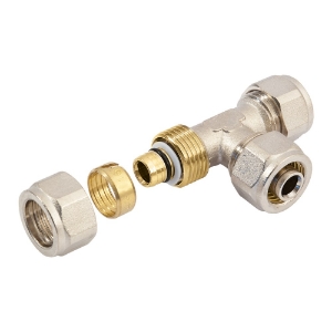 Afbeeldingen van BONFIX 840910 Alu-knel T-stuk 16