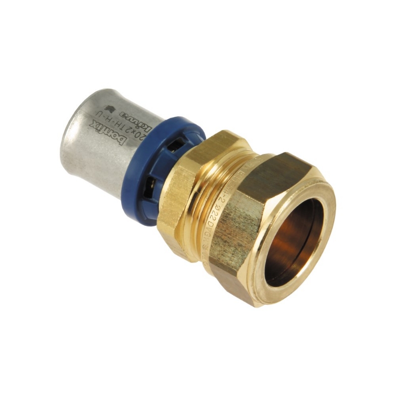 Afbeeldingen van BONFIX 838110 alu-pers / knel koppeling 20 x 22