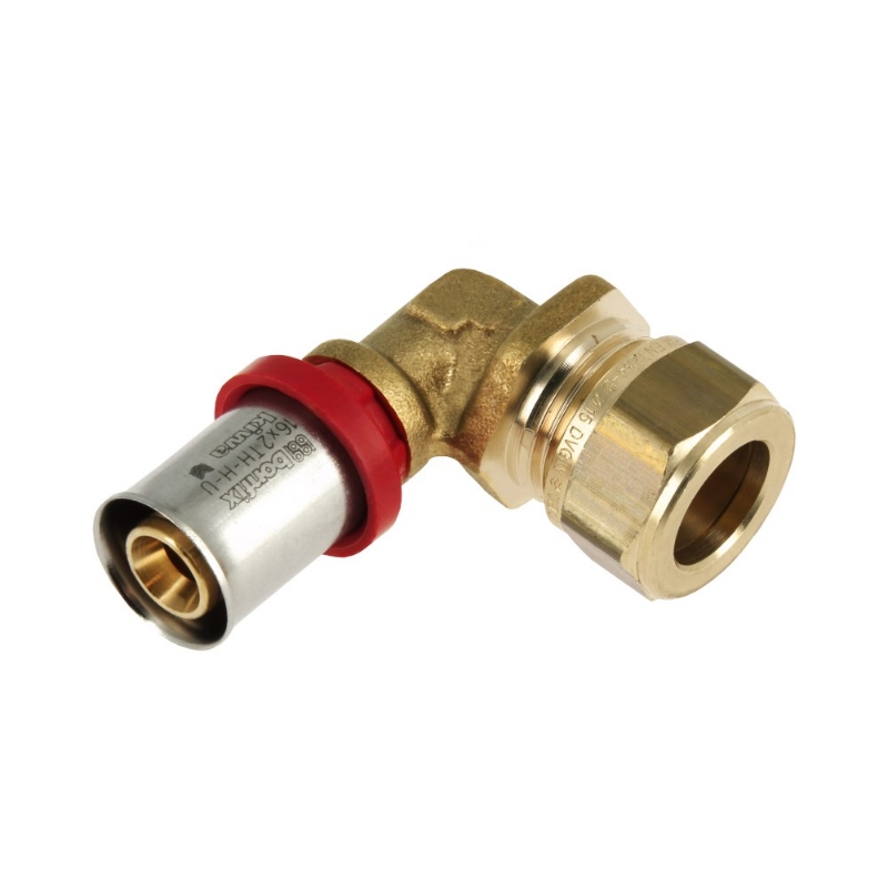 Afbeeldingen van BONFIX 839105 alu-pers knelknie 16 x 15