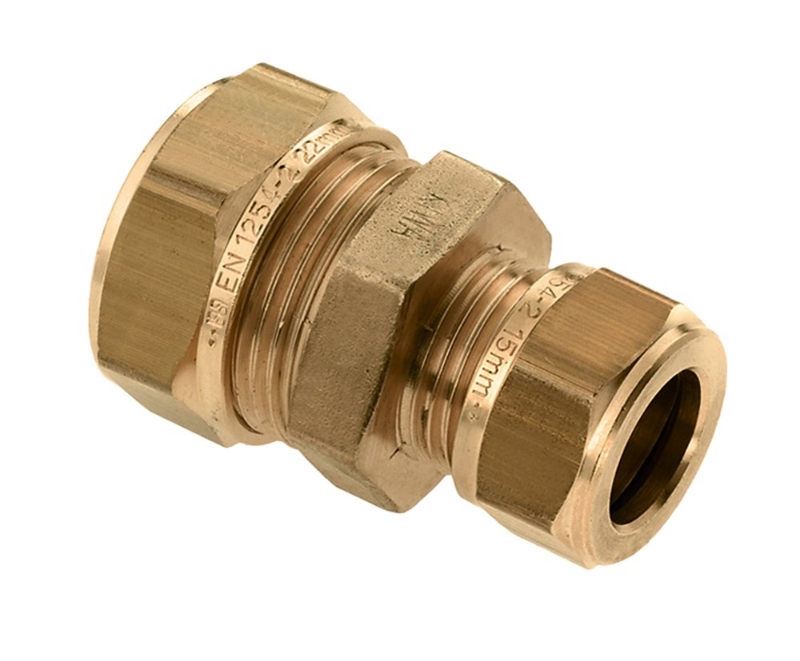 Afbeeldingen van BONFIX 82536 Rechte koppeling 28 x 22 mm.