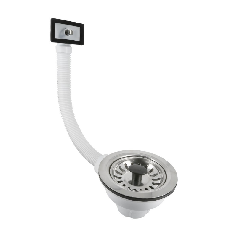 Afbeeldingen van BONFIX RVS gootsteenplug S-237 met flexibele