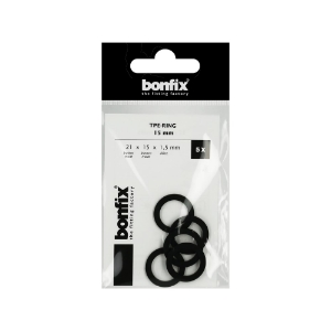 Afbeeldingen van BONFIX TPE-ring 15 mm (21 x 15 x 1,5 mm) 5 st
