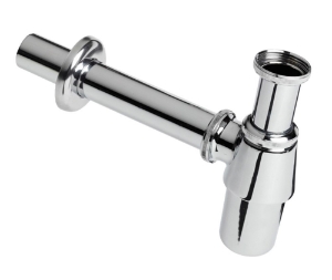 Afbeeldingen van BONFIX messing verchroomde bekersifon 5/4 x 3