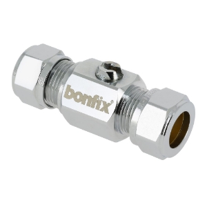 Afbeeldingen van BONFIX Kogelstopkraan recht 12 (schroevendraa