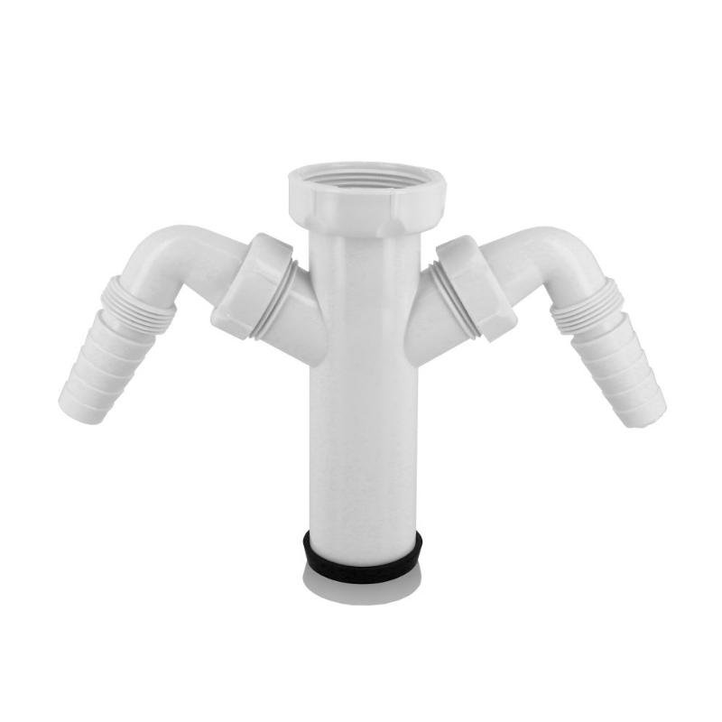 Afbeeldingen van BONFIX inlaattule met 2x afsluitbare aansl. 1