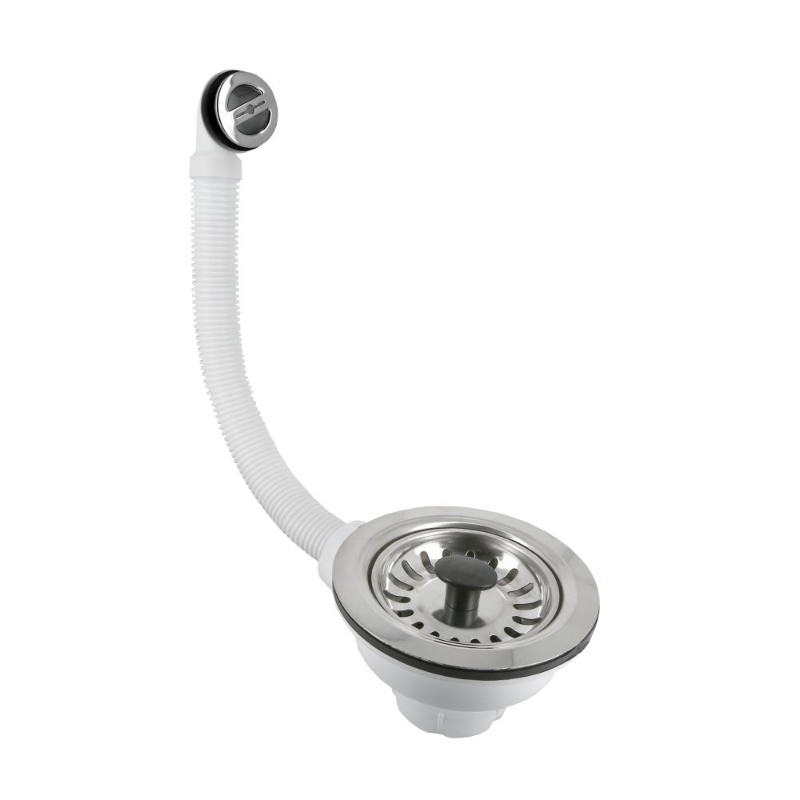 Afbeeldingen van BONFIX RVS gootsteenplug S-337 met flexibele