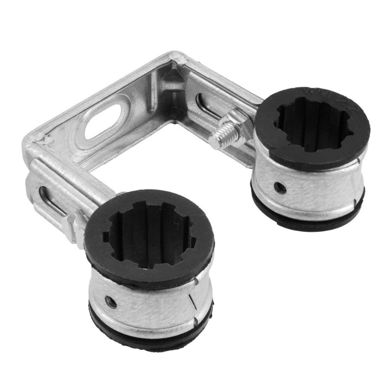 Afbeeldingen van BONFIX Dubbele radiatorbeugel met EPDM 1/2"-