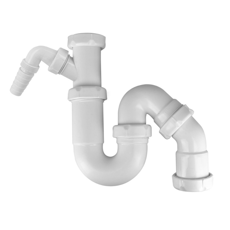 Afbeeldingen van BONFIX sifon universeel met afsluitbare vaatw