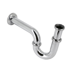 Afbeeldingen van BONFIX messing verchroomde wastafelsifon 5/4