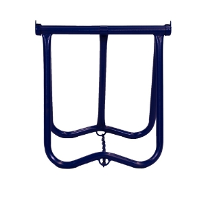 Afbeeldingen van Klapschraag 40x40cm blauw gelakt Q235