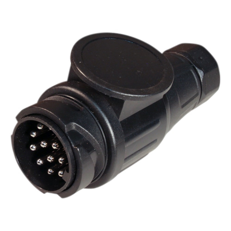 Afbeeldingen van Stekker 13-polig kunststof schroefcontact