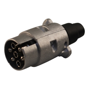 Afbeeldingen van Stekker 7-polig aluminium schroefuitvoer