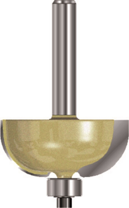 Afbeeldingen van HM Halfholprofielfrees S=8,0 D=31,7 R=9,5 met geleidelager