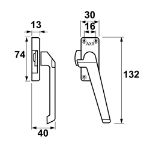 Afbeeldingen van AXA Axa-rmsl/4-gt.pk/m.nok/r/f2 ean