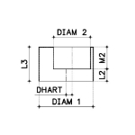 Afbeeldingen van 32x40 verloop dw 1xlm