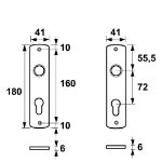Afbeeldingen van AXA Binnenbeslag/pc-72/f1 ean