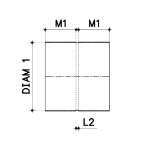 Afbeeldingen van 110mm dubb lijmmof dw 2xlm