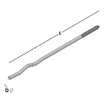 Afbeeldingen van GB UNI-HSB spouwanker 160 Ø4 HT 4,6x32 VD