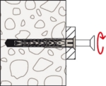 Afbeeldingen van fischer Constructieplug met schroef SXRL T