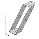 Afbeeldingen van Gordinglas 71x196 SV