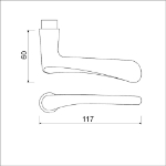 Afbeeldingen van Ami Deurkruk 336 dd.38/42   zwart 9005 str