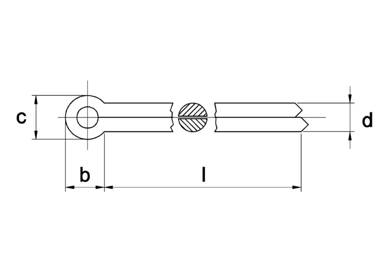 Afbeeldingen van Splitpen DIN 94 galvanisch verzinkt 1,6 X 18