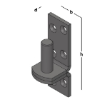 Afbeeldingen van GB Plaatduim Ø16x45 38x5 EPZ