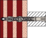 Afbeeldingen van fischer Constructieplug met schroef SXRL T