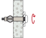 Afbeeldingen van Fischer Hollewandplug HM 6x37 S met schroef